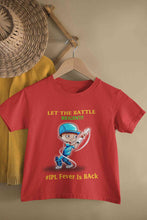 Load image into Gallery viewer, IPL Fever Is Back Half Sleeves T-Shirt For Girls -KidsFashionVilla