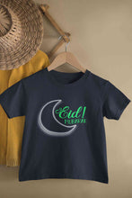Load image into Gallery viewer, Eid Mubaaarak Half Sleeves T-Shirt For Girls -KidsFashionVilla