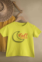 Load image into Gallery viewer, Eid Mubaaarak Half Sleeves T-Shirt For Girls -KidsFashionVilla