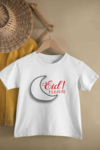 Load image into Gallery viewer, Eid Mubaaarak Half Sleeves T-Shirt For Girls -KidsFashionVilla