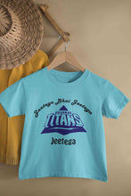 Load image into Gallery viewer, IPL Gujarat Titans Jeetega Bhai Jeetega GT Jeetega Half Sleeves T-Shirt For Girls -KidsFashionVilla