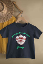 Load image into Gallery viewer, IPL Delhi Capitals Jeetega Bhai Jeetega DC Jeetega Half Sleeves T-Shirt for Boy-KidsFashionVilla