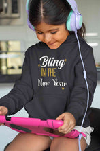 Load image into Gallery viewer, Bling In The New Year Girl Hoodies-KidsFashionVilla