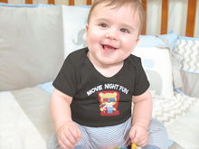 Load image into Gallery viewer, Movie Night Fun Rompers for Baby Boy- KidsFashionVilla