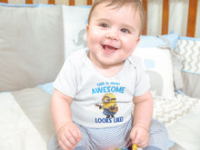 Load image into Gallery viewer, This Is What Awesome Looks Like Rompers for Baby Boy- KidsFashionVilla