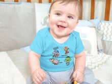 Load image into Gallery viewer, Super Heros Rompers for Baby Boy- KidsFashionVilla