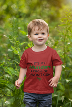 Load image into Gallery viewer, ITS MY MUNDUN I WONT CRY Half Sleeves T-Shirt for Boy-KidsFashionVilla