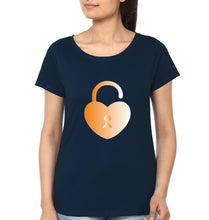 Load image into Gallery viewer, Lock Key Mother and Son Matching T-Shirt- KidsFashionVilla