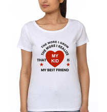 Load image into Gallery viewer, Mom Kid Best Friend Mother and Daughter Matching T-Shirt- KidsFashionVilla