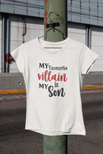 Load image into Gallery viewer, Favourite Villian Mother And Son White Matching T-Shirt- KidsFashionVilla
