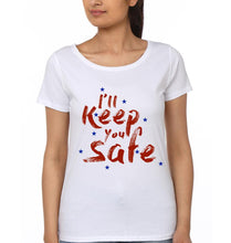Load image into Gallery viewer, I'll Keep You Safe I'll Keep You Wild Mother and Daughter Matching T-Shirt- KidsFashionVilla