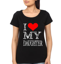 Load image into Gallery viewer, I Love My Daughter I Love My Mom Mother and Daughter Matching T-Shirt- KidsFashionVilla