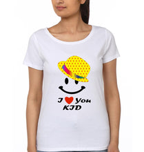 Load image into Gallery viewer, I Love You Mom I Love You Kid Mother and Daughter Matching T-Shirt- KidsFashionVilla