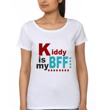 Load image into Gallery viewer, Mommy Is My Bff Kiddy Is My Bff Mother and Son Matching T-Shirt- KidsFashionVilla