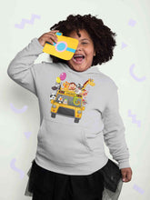 Load image into Gallery viewer, Zoo Bus Cartoon Girl Hoodies-KidsFashionVilla