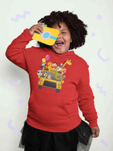 Load image into Gallery viewer, Zoo Bus Cartoon Girl Hoodies-KidsFashionVilla
