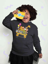 Load image into Gallery viewer, Zoo Bus Cartoon Girl Hoodies-KidsFashionVilla