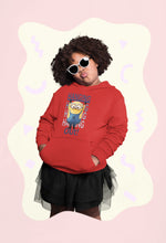 Load image into Gallery viewer, Hanging Out Minion Girl Hoodies-KidsFashionVilla