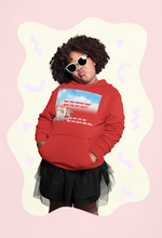 Load image into Gallery viewer, Moo Moo Brown Cow Poem Girl Hoodies-KidsFashionVilla