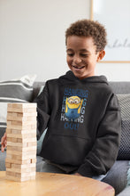 Load image into Gallery viewer, Hanging Out Minion Boy Hoodies-KidsFashionVilla