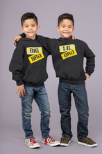 Load image into Gallery viewer, Lil Bro Big Bro Brother-Brother Kids Matching Hoodies -KidsFashionVilla