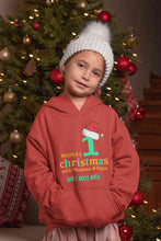 Load image into Gallery viewer, Customized Name 1st Christmas With Mumma & Papa Girl Hoodies-KidsFashionVilla