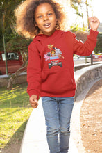 Load image into Gallery viewer, Jungle Jeep Cartoon Girl Hoodies-KidsFashionVilla