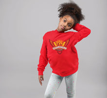 Load image into Gallery viewer, IPL Sunrises Hyderabad Girl Hoodies-KidsFashionVilla