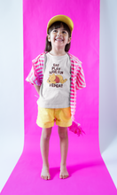 Load image into Gallery viewer, Funny Cartoon Half Sleeves T-Shirt For Girls -KidsFashionVilla
