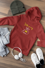 Load image into Gallery viewer, Mommy Sons First Love Mother And Son Red Matching Hoodies- KidsFashionVilla