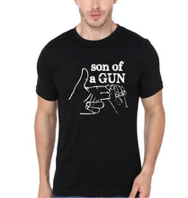 Load image into Gallery viewer, Gun son OF Gun Father and Son Matching T-Shirt- KidsFashionVilla