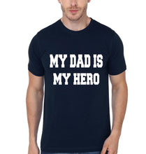 Load image into Gallery viewer, My Dad Is My Hero My Son Is My Prince Father and Son Matching T-Shirt- KidsFashionVilla