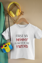 Load image into Gallery viewer, First My Son Forever My Friend Mother And Son White Matching T-Shirt- KidsFashionVilla