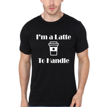 Load image into Gallery viewer, I Need Coffee I'M Latte To handel Mother and Son Matching T-Shirt- KidsFashionVilla