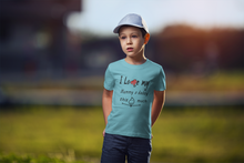 Load image into Gallery viewer, I Love My Mummy Daddy Half Sleeves T-Shirt for Boy-KidsFashionVilla
