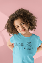 Load image into Gallery viewer, Lucy Locket Poem Half Sleeves T-Shirt For Girls -KidsFashionVilla