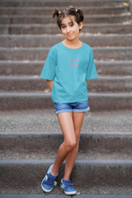 Load image into Gallery viewer, Dont Tripp Minimals Half Sleeves T-Shirt For Girls -KidsFashionVilla