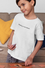 Load image into Gallery viewer, Mentally On The beach Minimals Half Sleeves T-Shirt for Boy-KidsFashionVilla