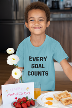 Load image into Gallery viewer, Every Goals Counts Half Sleeves T-Shirt for Boy-KidsFashionVilla