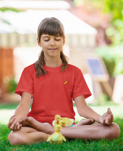 Load image into Gallery viewer, Its Just A Banana Minimals Half Sleeves T-Shirt For Girls -KidsFashionVilla