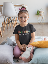 Load image into Gallery viewer, F.R.I.E.N.D.S Friends Web Series Half Sleeves T-Shirt For Girls -KidsFashionVilla