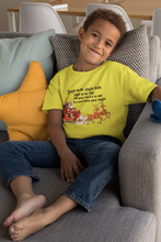 Load image into Gallery viewer, Jingle Bells Poem Half Sleeves T-Shirt for Boy-KidsFashionVilla