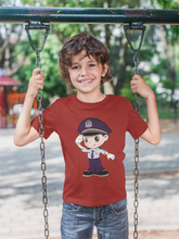 Load image into Gallery viewer, Future Police Half Sleeves T-Shirt for Boy-KidsFashionVilla