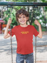 Load image into Gallery viewer, Having The Time Of My Life Minimals Half Sleeves T-Shirt for Boy-KidsFashionVilla