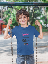 Load image into Gallery viewer, Cute Like My Bhua Half Sleeves T-Shirt for Boy-KidsFashionVilla