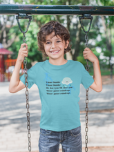 Load image into Gallery viewer, I Hear Thunder Poem Half Sleeves T-Shirt for Boy-KidsFashionVilla