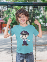 Load image into Gallery viewer, Future Police Half Sleeves T-Shirt for Boy-KidsFashionVilla