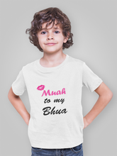 Load image into Gallery viewer, Muah To My Bhua Half Sleeves T-Shirt for Boy-KidsFashionVilla