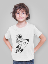 Load image into Gallery viewer, Future Astronaut Half Sleeves T-Shirt for Boy-KidsFashionVilla