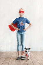 Load image into Gallery viewer, Cute Cartoon Half Sleeves T-Shirt For Girls -KidsFashionVilla